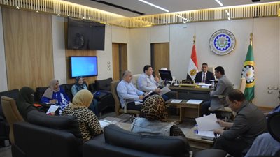 نائب محافظ الدقهلية يترأس لجنة التصرفات العقارية الخاصة بمستثمري جمصه