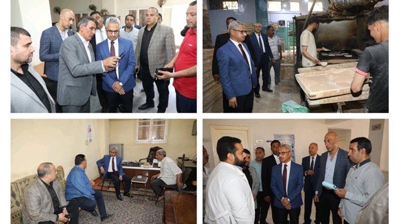 جولة محافظ بنى سويف