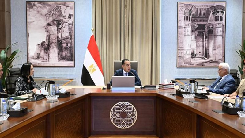 مدبولي وجمال عوض