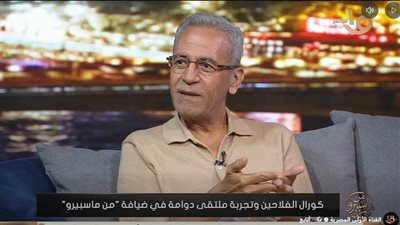 صبري فواز: الحياة بلا فن ستكون صعبة.. والإنسان غنى قبل ما يتكلم