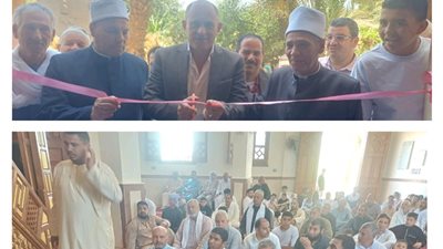 بنى سويف :أفتتاح مسجد الرحمن بمركز ببا بعد احلاله وتجديده بتكلفة 1.4 مليون
