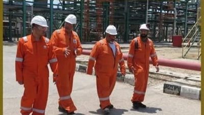 مدير عام الانتاج في «إيجاس» يقوم بجولة تفقدية لمحطة الفرعونية للبترول