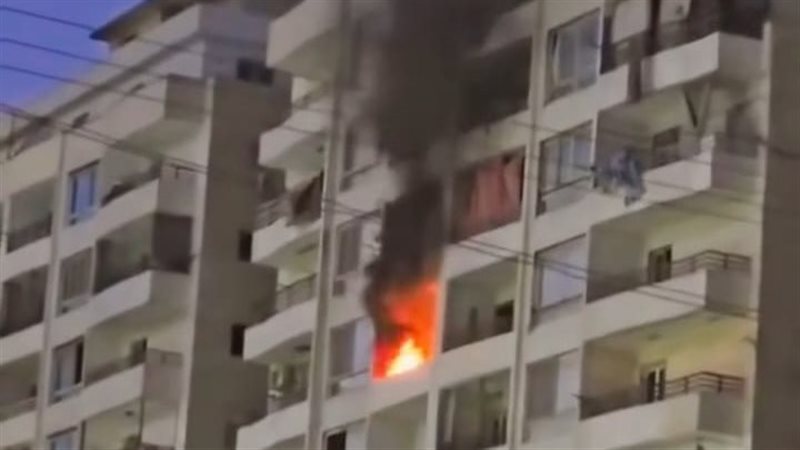حريق بشبرا الخيمة
