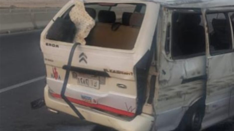 من الحادث بطريق بنى