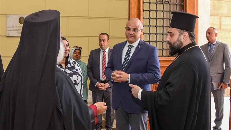 جانب من الزيارة 