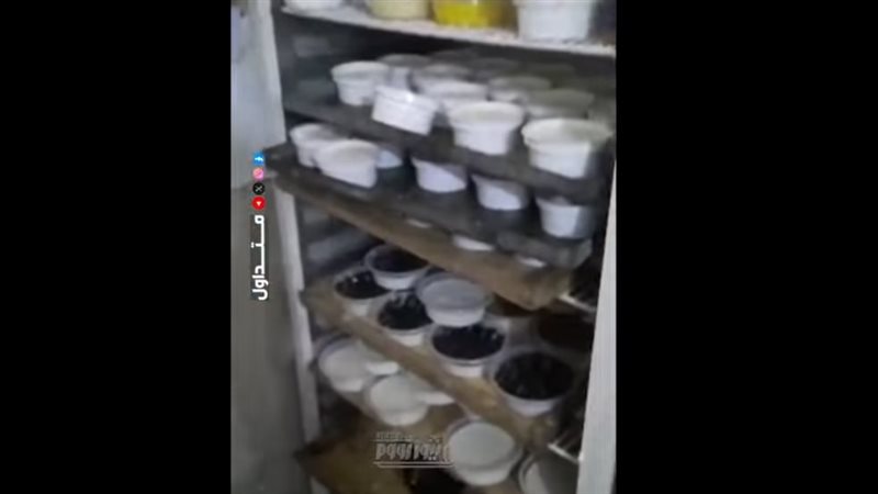 منتجات ألبان فاسدة