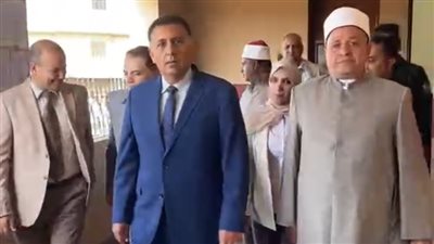 محافظ القليوبية ومدير الأزهر يتفقدان انطلاق امتحانات الثانوية الأزهرية ببنها