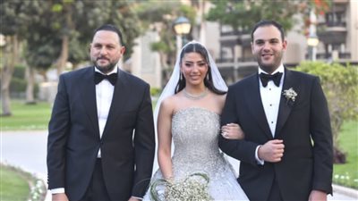 إطلالات كلاسيكية تخطف الأنظار في حفل إبنه شقيق عماد زيادة