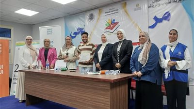 المشروع الوطني للقراءة يصل إلى مركز سليم الحي للتنمية الشبابية بالسويس