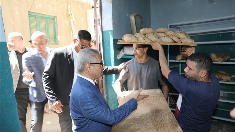 محافظ بنى سويف خلال