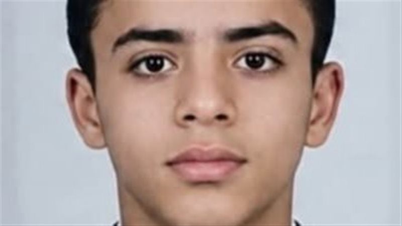 الطالب المصاب