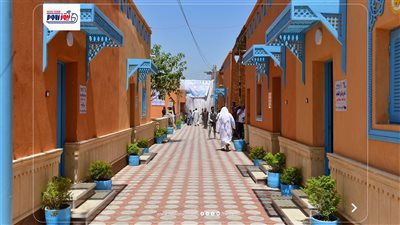 الأورمان وروتاري مصر يفتتحان قرية قلمشاة بالفيوم بعد إعادة إعمارها 