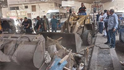 محافظ الجيزة يتابع حملات رفع كفاءة منطقة صفط اللبن وشارع التحرير ببولاق الدكرور