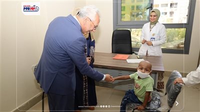 150 سريرا.. افتتاح عيادات أورام الأطفال بمستشفى جامعة المنيا 