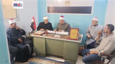 مدير الدعوة بأوقاف الفيوم يواصل جولاته التفقدية لمتابعة سير العمل بالإدارات