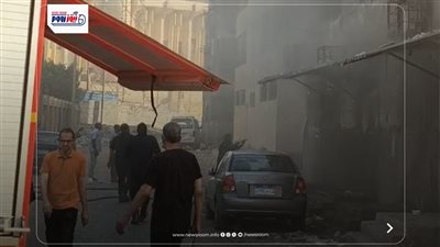 ماس كهربائي بغرفة الأشعة وراء حريق معمل التأمين الصحي بالفيوم