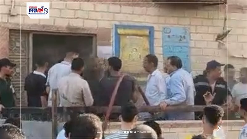 جانب من الحريق 