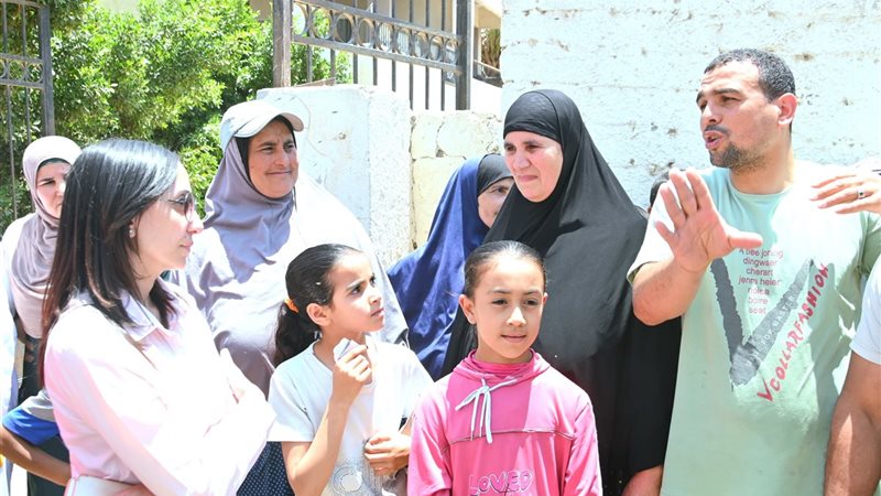 محافظ البحيرة تتفقد