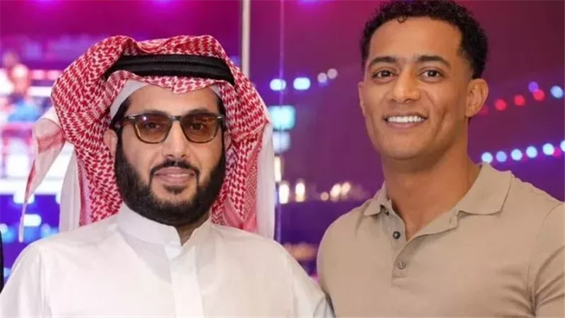 محمد رمضان وتركي آل الشيخ