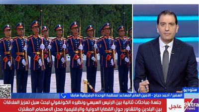 حجاج: العلاقات المصرية الكونغولية تتسم بالمتانة وتنسيق مستمر لتوحيد  المواقف