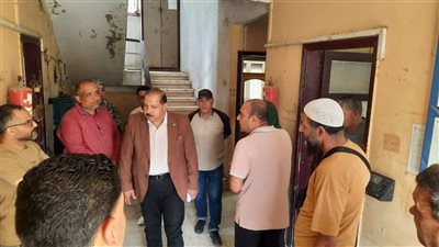 رئيس شركة مياه دمياط يتفقد مركز الصيانة والوحدة الحسابية بكفر البطيخ