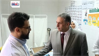 وكيل صحة كفر الشيخ يتفقد الخدمات الطبية في وحدة  “ميت الديبة” 