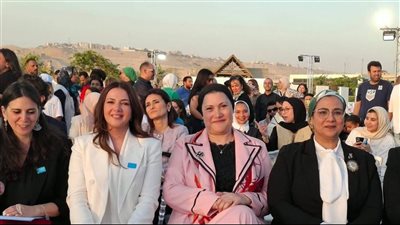 سحر السنباطي تشهد احتفالية تجديد تعيين الفنانة دنيا سمير غانم سفيرة للنوايا 