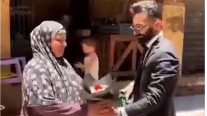 المهندس ووالدته