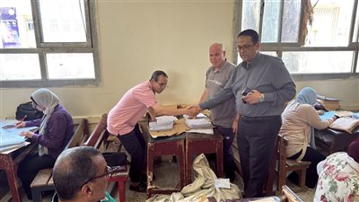وكيل تعليم الغربية يتابع تقدير درجات الشهادة الإعدادية ويشدد على دقة التصحيح