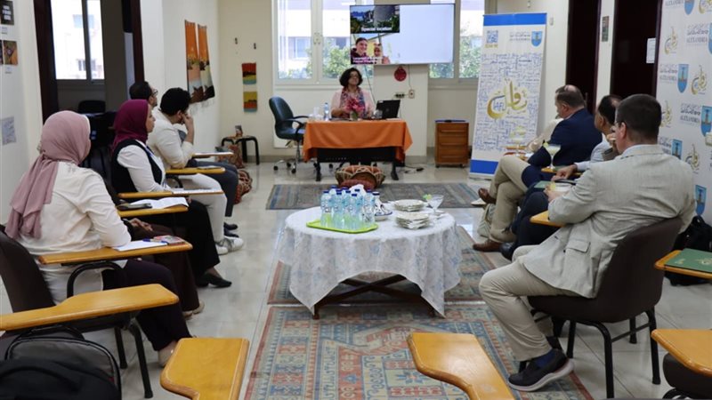 جانب من الزيارة 