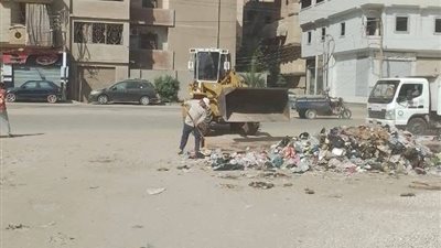 رفع 330 طن قمامة من شوارع المحلة ضمن حملات مكبرة بالغربية