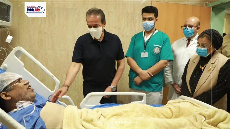 وزير الصحة في المنيا