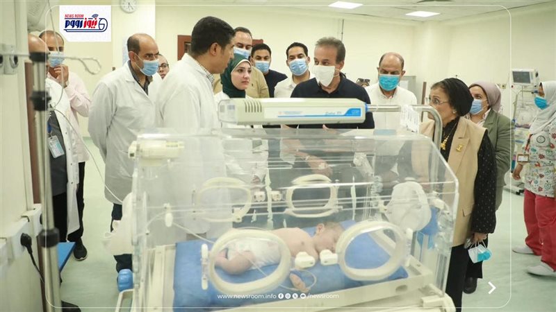 وزير الصحة في المنيا