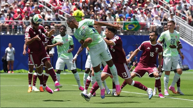 قطر وسويسرا في كأس