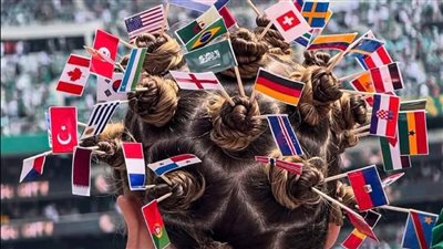 طفلة مكسيكية ترسم صورة للتعايش والمحبة في كأس العالم 