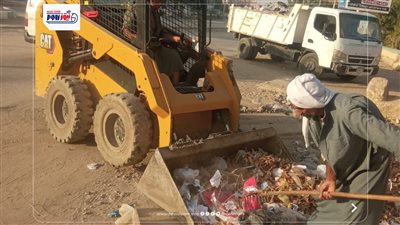 حملات مكثفة للنظافة ورفع الإشغالات وتحسين المظهر الحضاري بمركزي سنورس وإطسا
