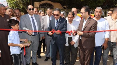 بجملة استثمارات 90 مليون جنيه محافظ المنوفية يفتتح محطة رفع صرف صحى دكما