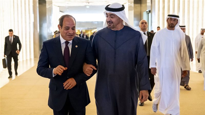 السيسي ومحمد بن زايد
