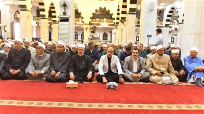محافظ أسيوط يشهد احتفال الأوقاف بالعام الهجري الجديد 1448 هـ بمسجد البقلي 