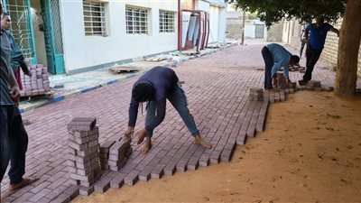 محافظ الجيزة يوجه بسرعة إنجاز أعمال الإنترلوك ورفع كفاءة الشوارع بالباويطي