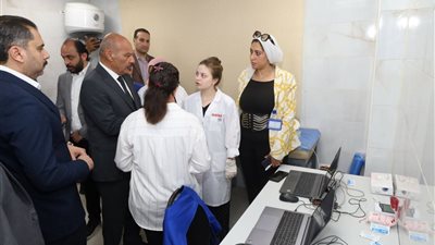 متابعة ميدانية لاستعدادات عمل الوفد الطبي الروسي في السويس