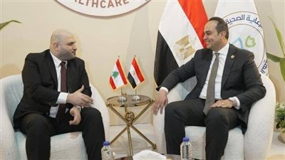 رئيس الرعاية الصحية ووزير الصحة اللبناني يبحثان التعاون والسياحة العلاجية المشتركة