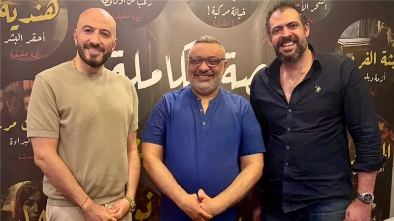 وليد الحلفاوي وعبدالرحيم كمال ومجدي الهواري