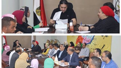 نائب محافظ بني سويف يبحث الاستعدادات لجائزة مصر للتميز الحكومي
