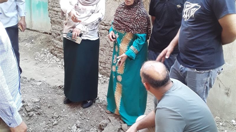 حل شكوى مواطنة بالغربية