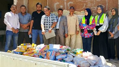 ضبط 260 كيلو جرام من اللحوم والدواجن والأسماك غير الصالحة في حملة بسوهاج