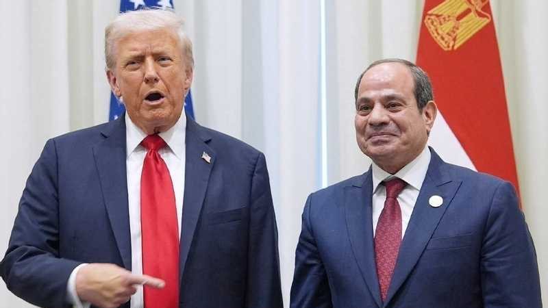 الرئيس السيسي وترامب