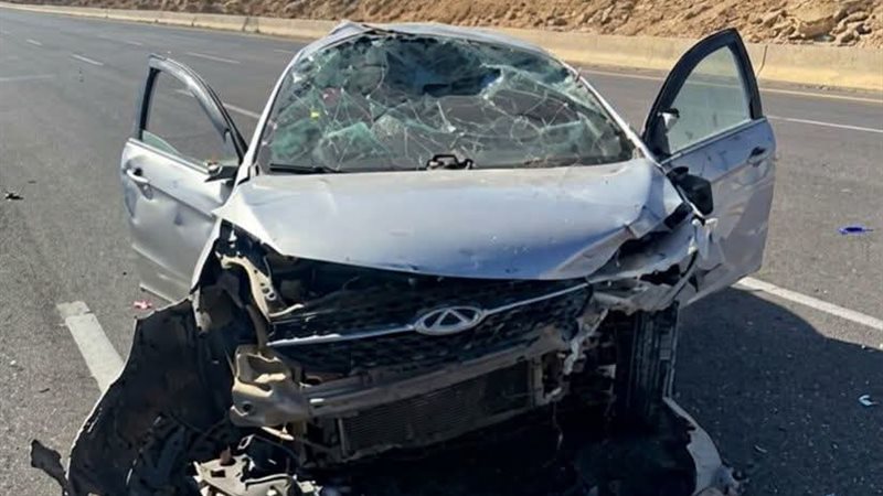 جانب من الحادث 