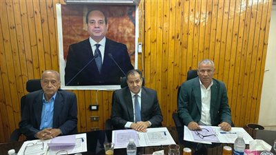 رئيس جامعة قنا يشهد اجتماع مجلس إدارة المعهد العالي للخدمة الاجتماعية 