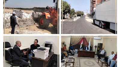 بنى سويف: متابعة مكثفة لملفات التقنين والمتغيرات المكانية والتصالح |صور